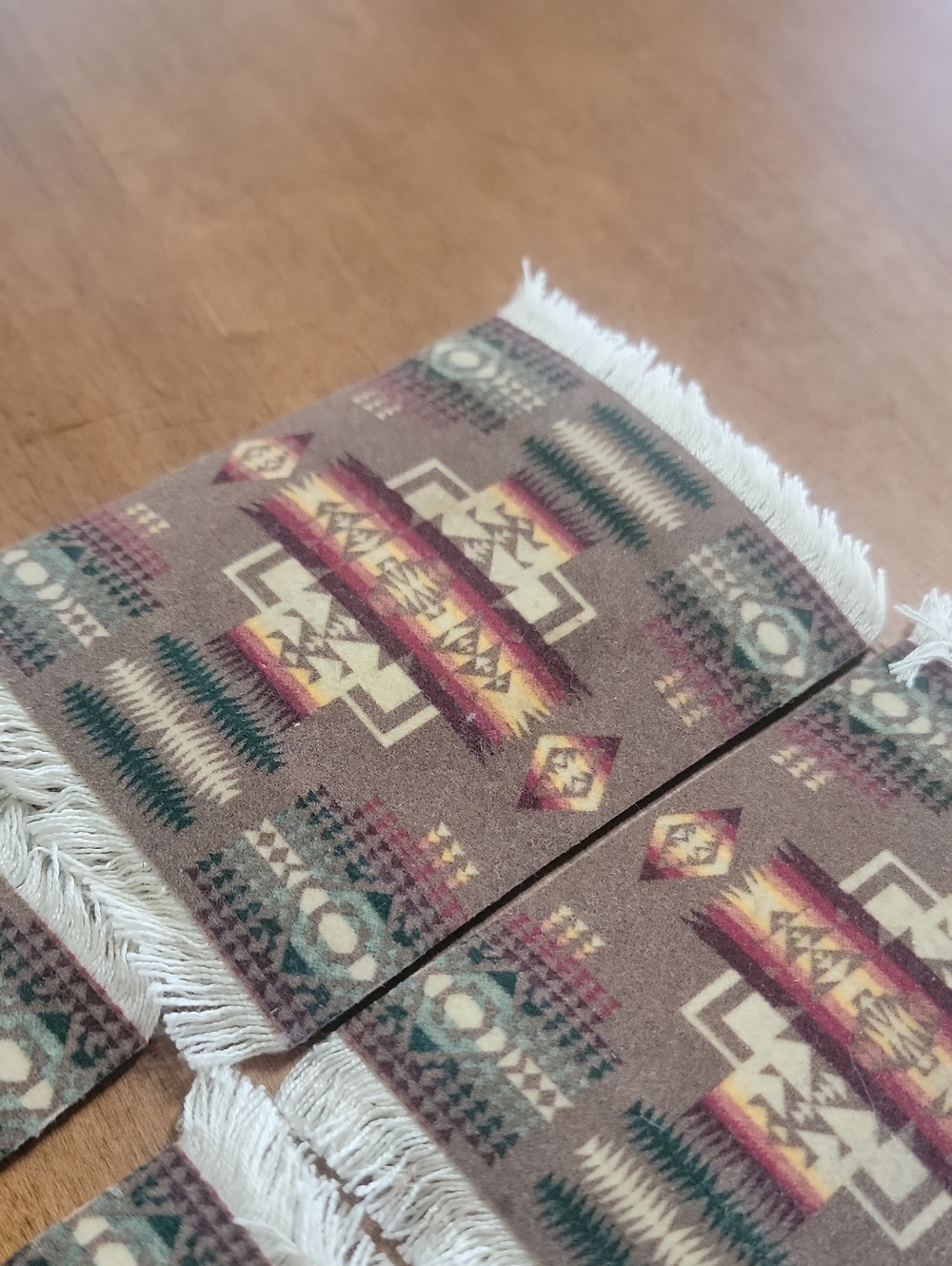 Pendleton Coaster Rug Cheif Joseph Pattern - Picture 5 of 6